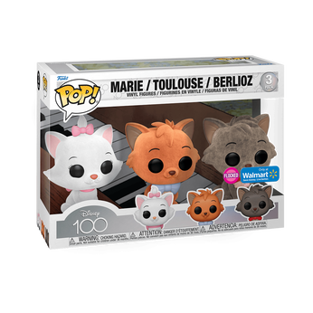 Pop! The Aristocats 3-Pack (Flocked), Image 2