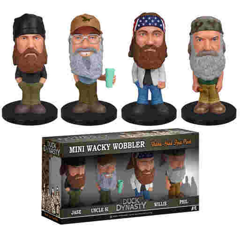 Duck Dynasty 4 Pack Mini Wobbler Se, , hi-res view 1