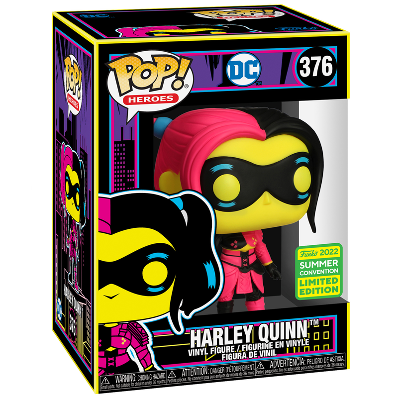 Pop! Harley Quinn (Black Light), , hi-res view 2
