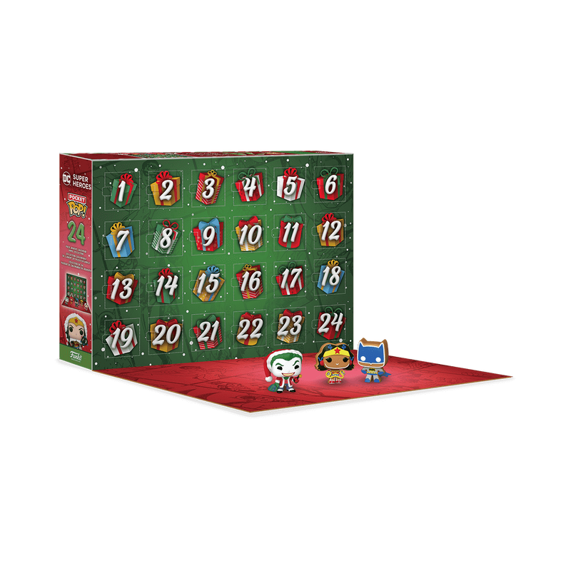 Pocket Pop! DC Comics 24-Day Holiday Advent Calendar, , hi-res view 1