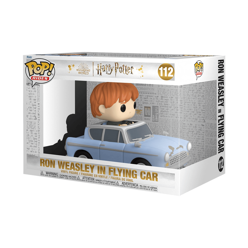 Pop! Rides Ron Weasley in Flying Car, , hi-res image number 3