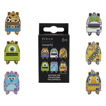 Pixar Characters Mini Backpack Mystery Box Pin, , hi-res view 1