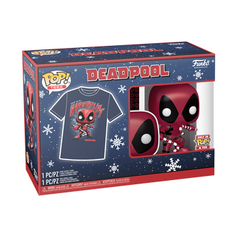 Pop! & Tee Holiday Deadpool, Image 2