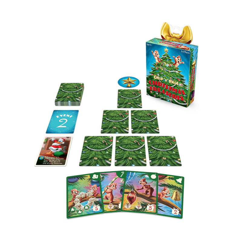 Disney Chip 'n' Dale Christmas Treasures Card Game, , hi-res view 2