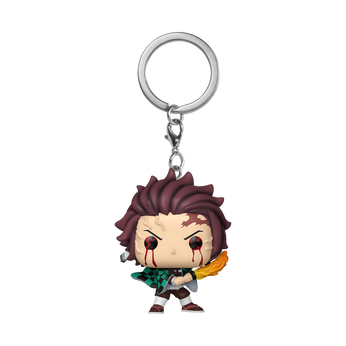 Pop! Keychain Tanjiro Kamado (Sun Breathing), Image 1