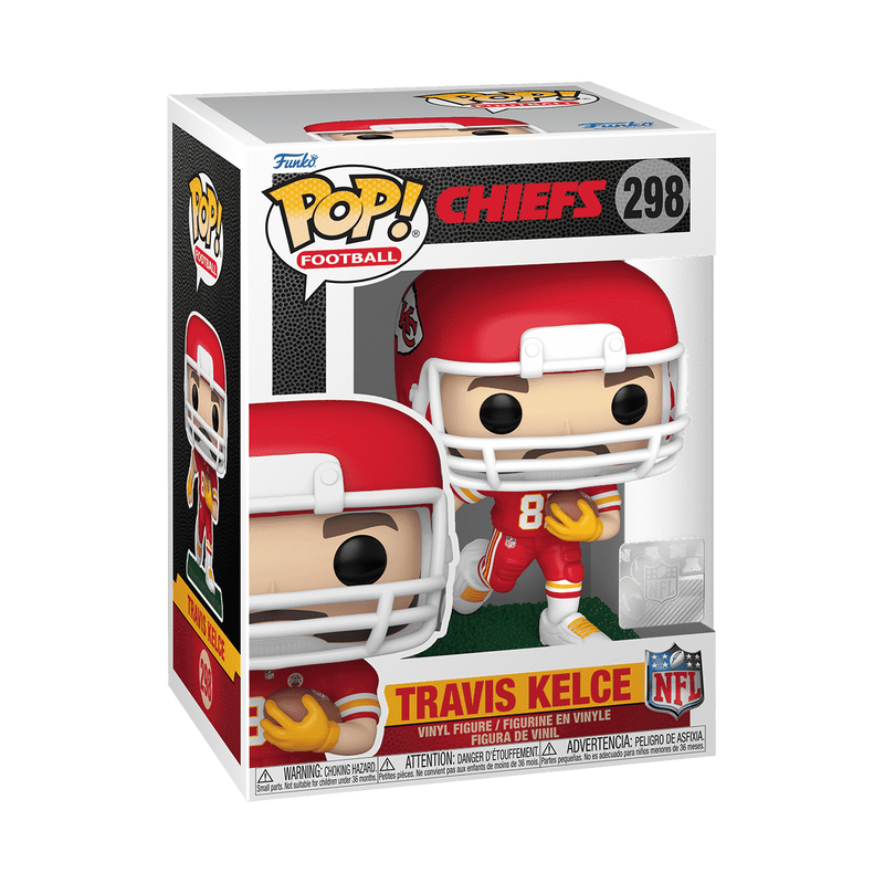 Pop! Travis Kelce (Running) (Red and White Uniform), , hi-res view 2