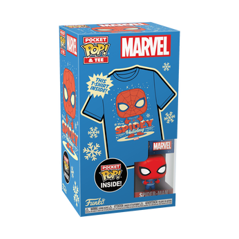 Pocket Pop! & Kids Tee Holiday Spider-Man, Image 2