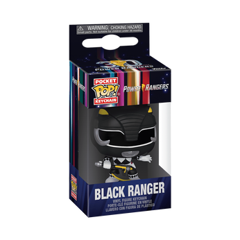 Pop! Keychain Black Ranger (30th Anniversary), Image 2