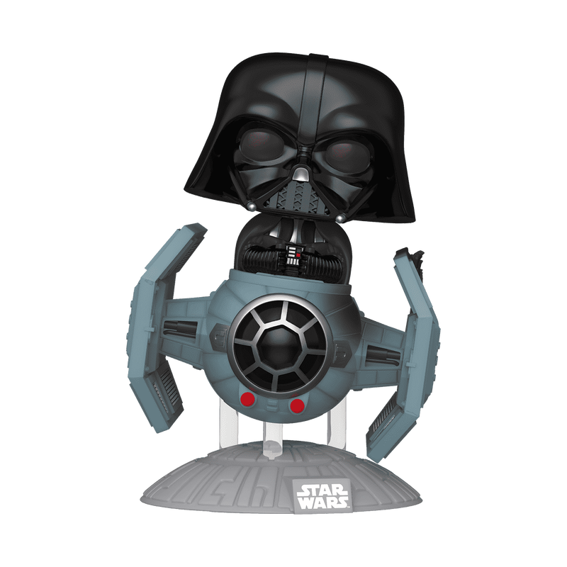 darth vader with tie fighter pop