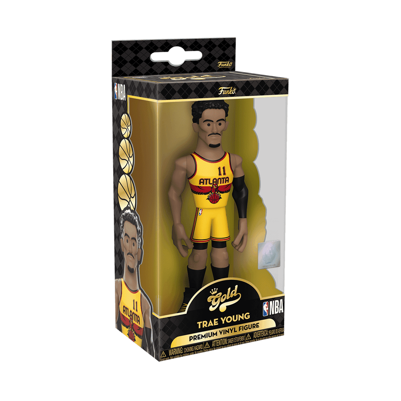 Vinyl GOLD 5" Trae Young - Hawks, , hi-res view 2