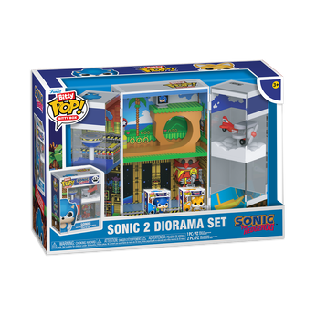 Bitty Pop! Bitty Box Sonic 2 Diorama Set, Image 2