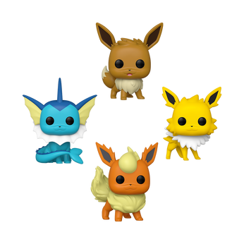 Pop! Eevee Evolution 4-Pack, Image 1