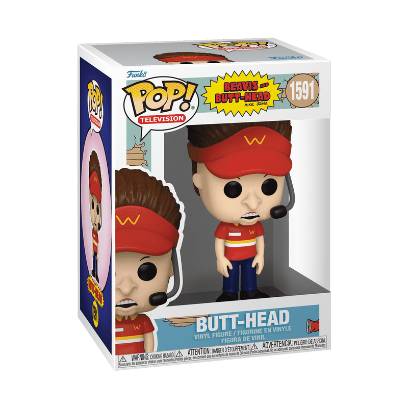 Pop! Butt-Head (Burger World Uniform), , hi-res view 2