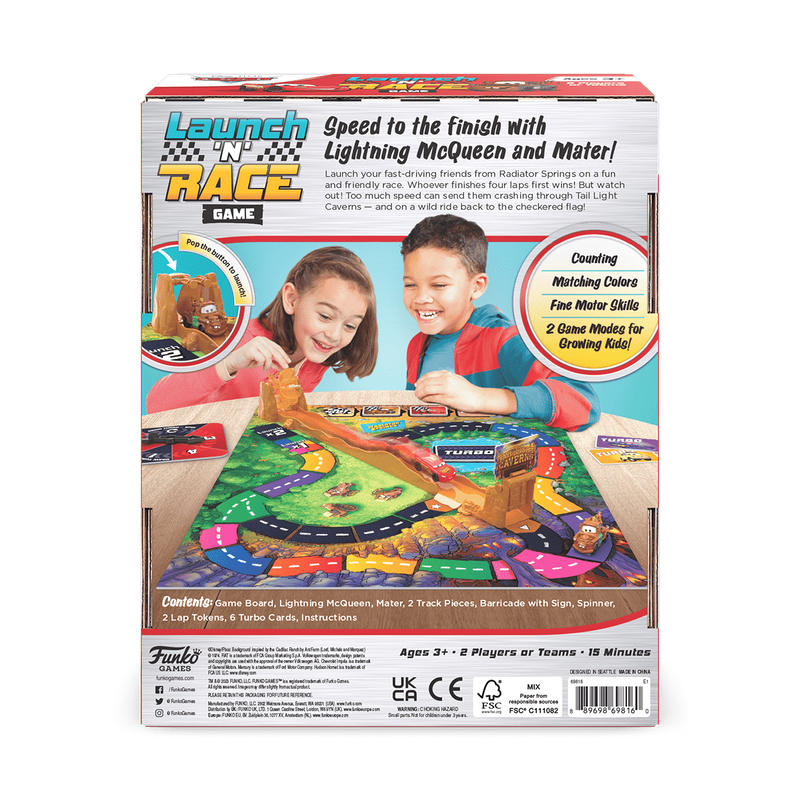 Disney Pixar Launch 'N' Race Game, , hi-res view 4