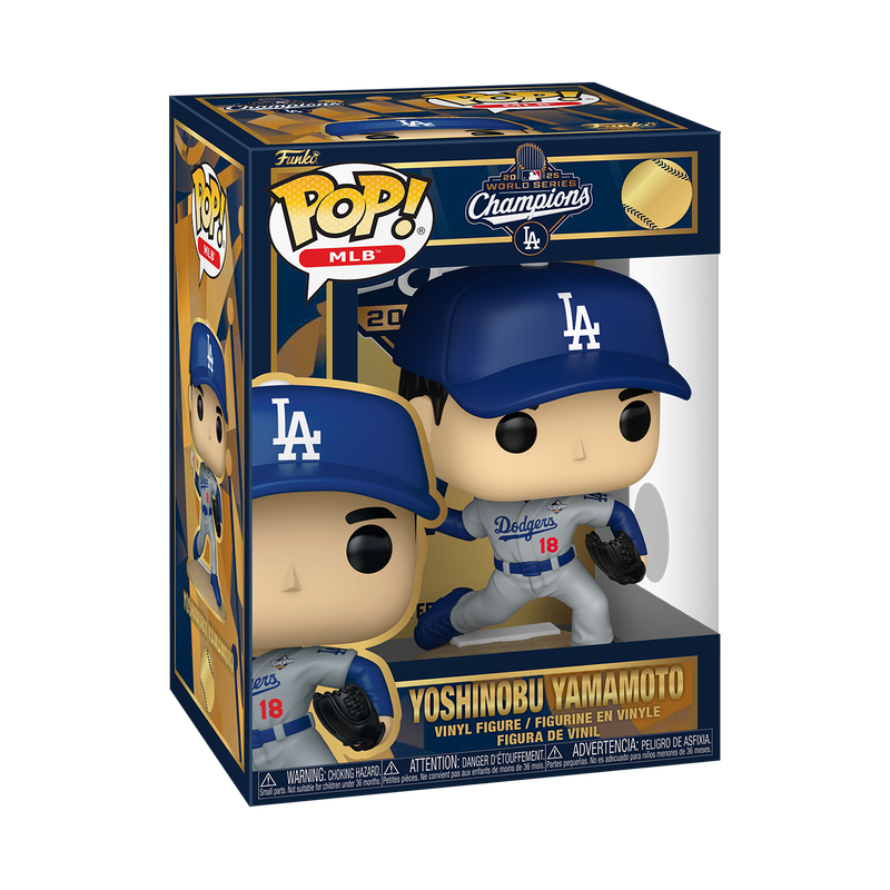 Pop! Yoshinobu Yamamoto (2025 World Series MVP), , hi-res view 2