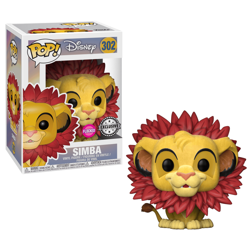 Lion King - Simba (leaf mane) Flocked, , hi-res view 1