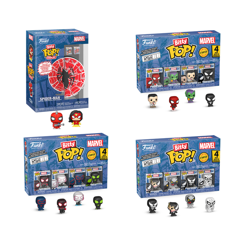 Bitty Pop! Spider-Man Bundle, , hi-res view 1