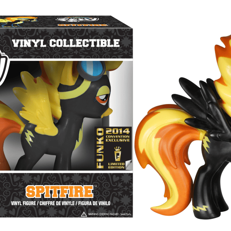 My Little Pony: Black Spit Fire Vinyl (SDCC14), , hi-res view 1