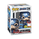 Pop! Captain America with Broken Shield (Glow), , hi-res view 2