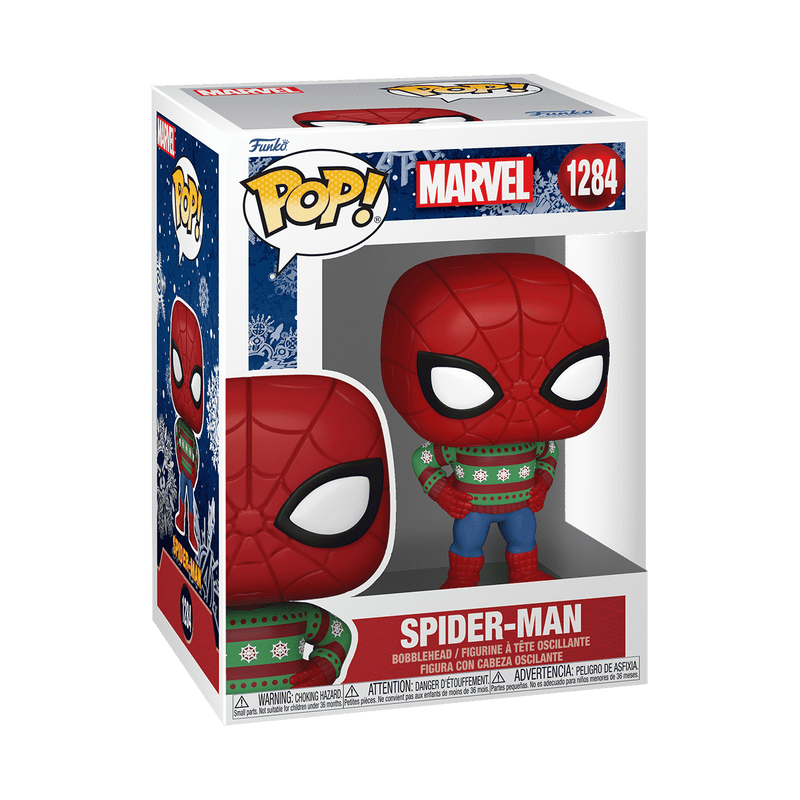 Pop! Holiday Spider-Man in Ugly Sweater, , hi-res view 2