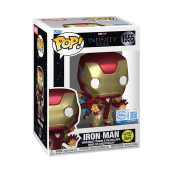 Pop! Plus Iron Man (Glow), Image 2