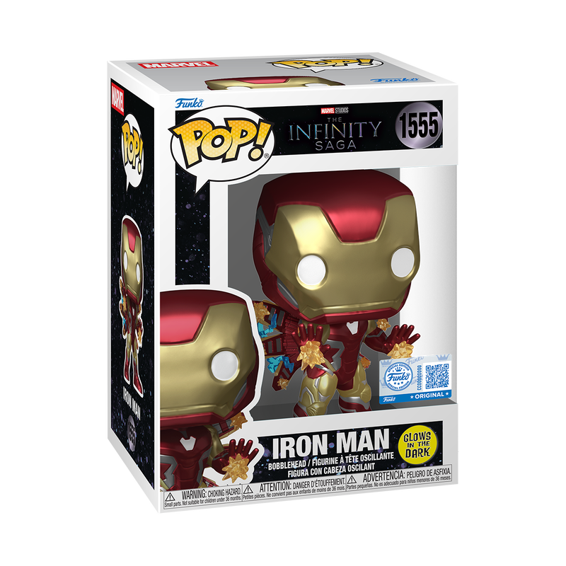 Pop! Plus Iron Man (Glow), , hi-res view 2
