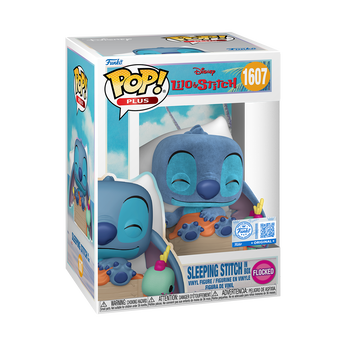 Pop! Plus Sleeping Stitch in Box (Flocked), Image 2