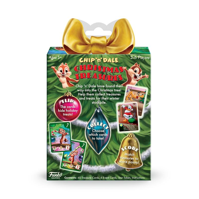 Disney Chip 'n' Dale Christmas Treasures Card Game, , hi-res image number 3