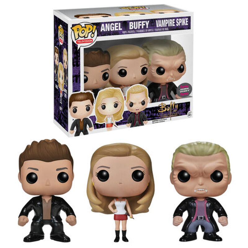 Pop! 3 Pack Buffy, Angel, Vampire Spike, , hi-res view 1