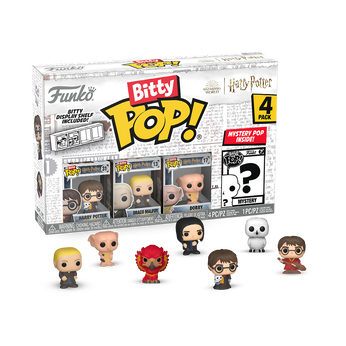 Bitty Pop! Harry Potter 4-Pack Series 1, Image 1