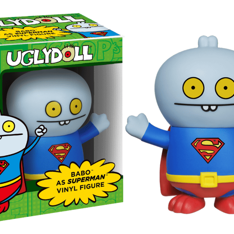 Uglydoll/DC Comics: Babo Superman Vinyl Figure, , hi-res view 1