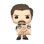 Pop! Ron Swanson with Swanson Pyramid of Greatness, , hi-res view 1
