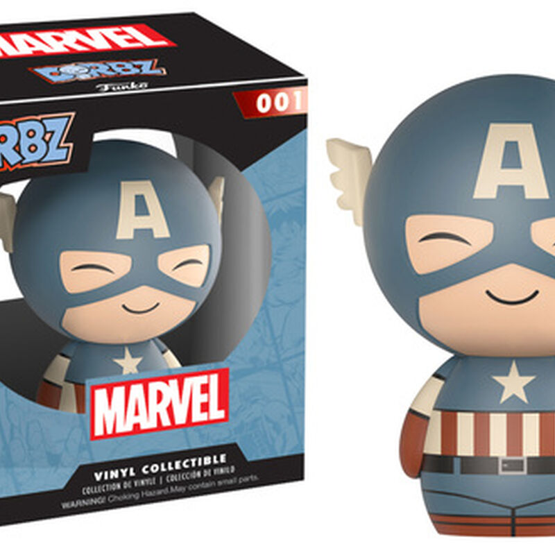 Dorbz キャップテンアメリカ funko　限定　激レア Marvel - Captain America(Sepia) | From the Vault | Funko