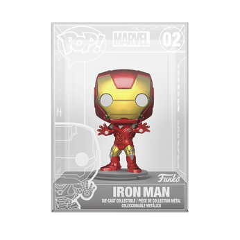 Pop! Die-Cast Iron Man, Image 1