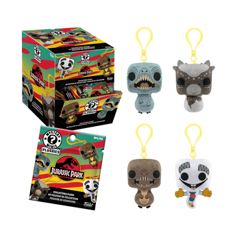 Jurassic Park Plush Keychain Mystery Minis, Image 1
