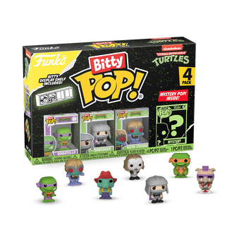 Bitty Pop! Teenage Mutant Ninja Turtles 4-Pack Series 2, Image 1