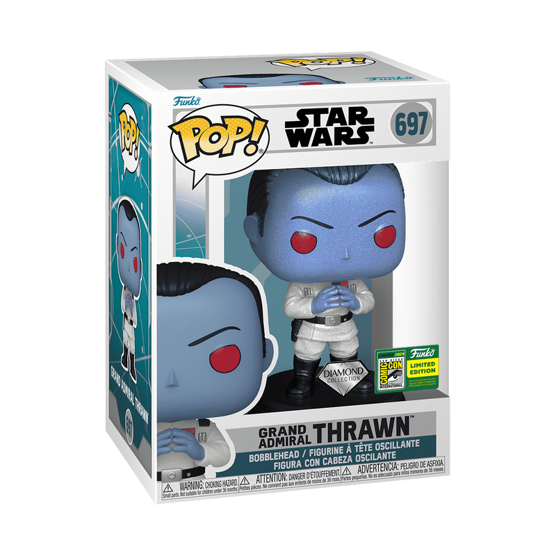 Pop! Grand Admiral Thrawn (Steepling) (Diamond) [SDCC], , hi-res view 2