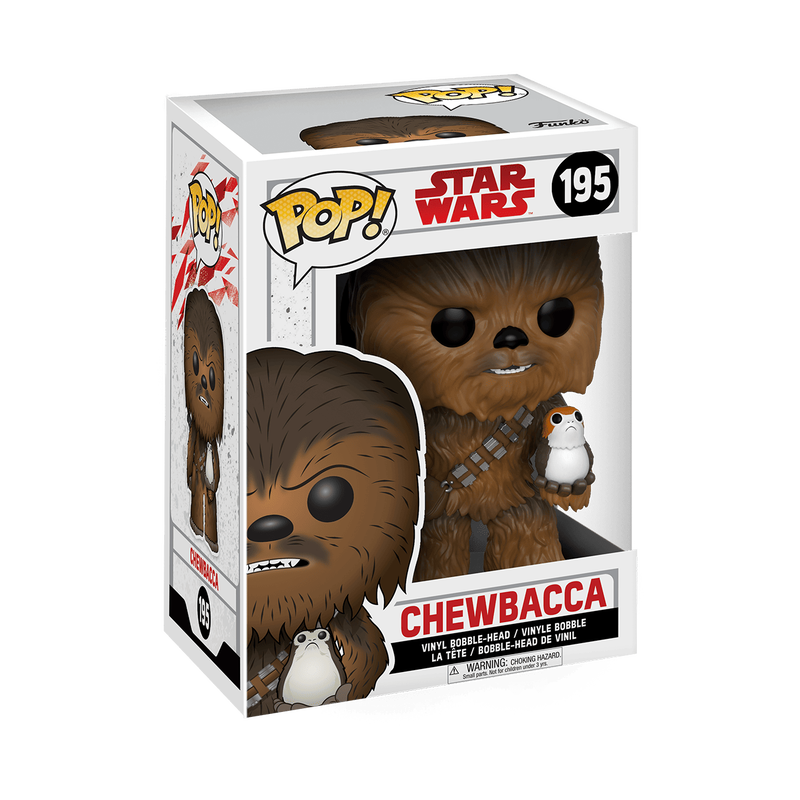 Roux Lily hjemmehørende Buy Pop! Chewbacca with Porg at Funko.