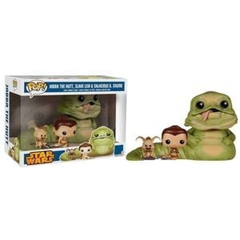 6" Jabba the Hut 3 Pack - w/Slave L, , hi-res view 1