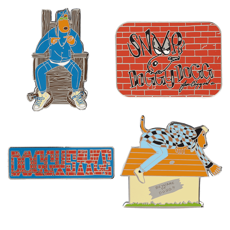 Doggystyle Snoop Dogg 4-Pack Pin Set Doggystyle Snoop Dogg 4-Pack Pin Set