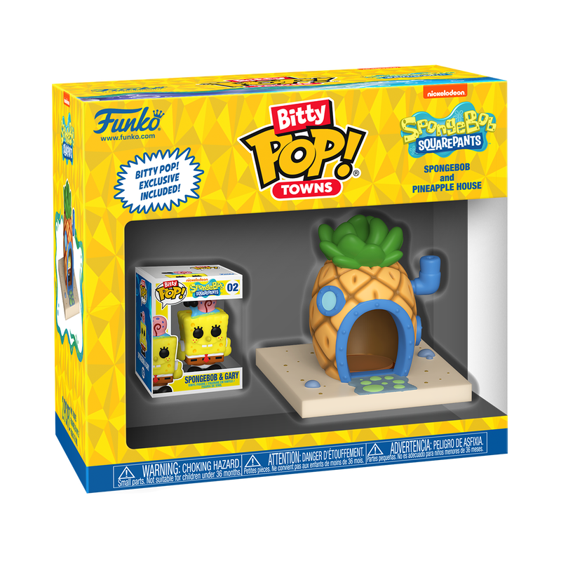 Bitty Pop! Towns SpongeBob and Pineapple House, , hi-res view 1