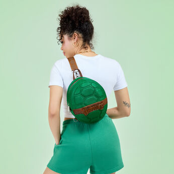 Teenage Mutant Ninja Turtles Figural Shell Convertible Mini Backpack & Crossbody Bag, Image 2