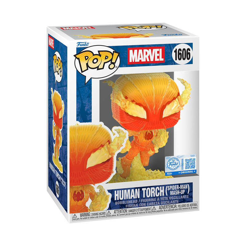 Pop! Human Torch (Spider-Man Mash-Up), , hi-res view 2