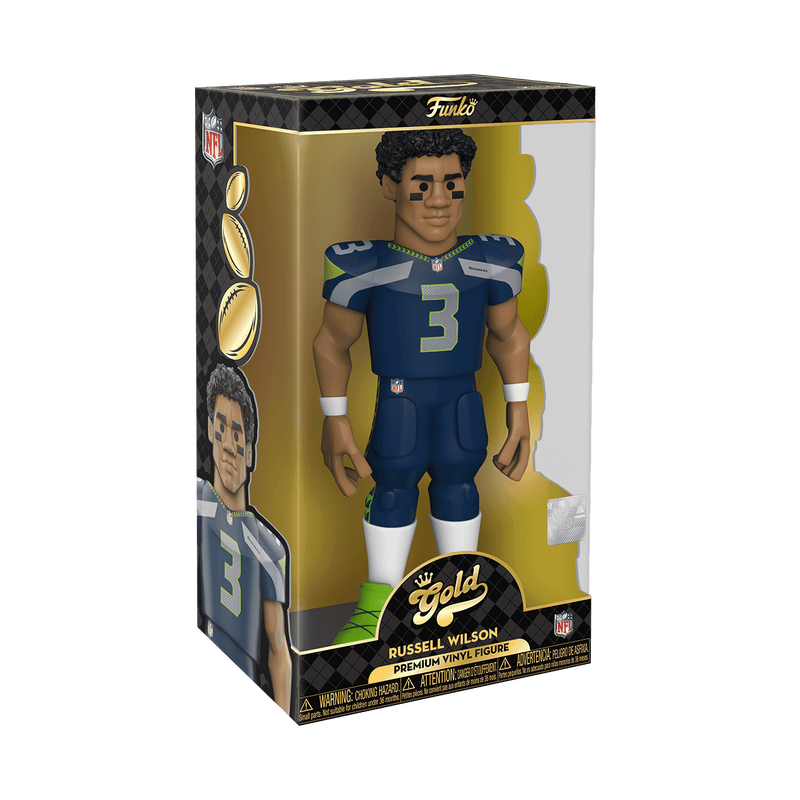 Vinyl GOLD 12" Russell Wilson - Seahawks, , hi-res view 2