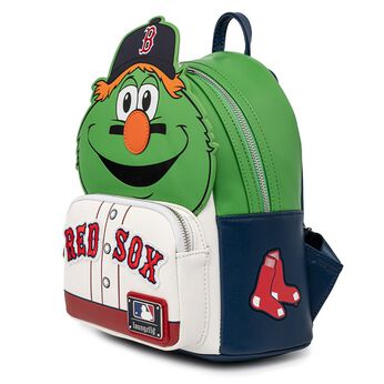 MLB Boston Red Sox Wally the Green Monster Cosplay Mini Backpack, Image 2