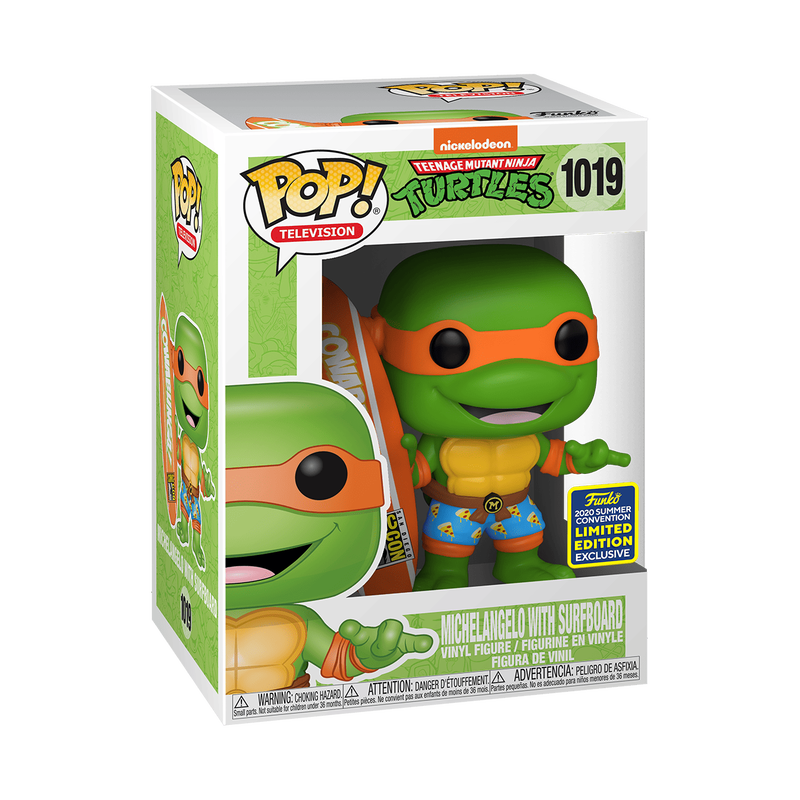 Pop! Michelangelo with Surfboard, , hi-res view 3