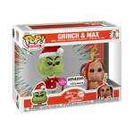 Pop! Grinch & Max 2-Pack (Flocked), , hi-res view 2