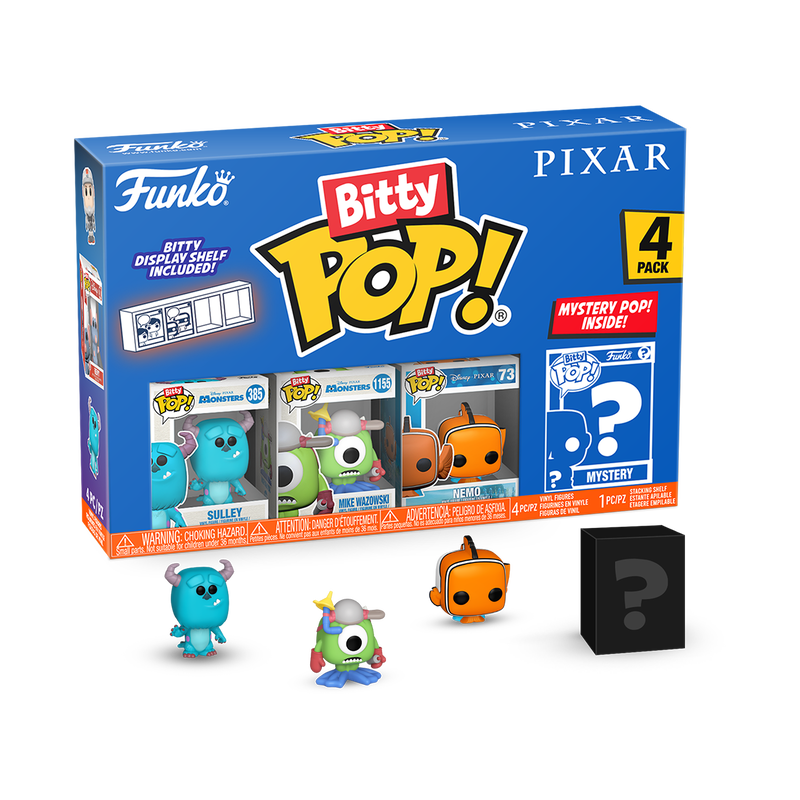 Bitty Pop! Pixar 4-Pack Series 2, , hi-res view 1