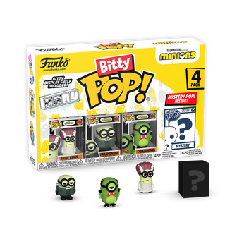 Bitty Pop! Minions 4-Pack Series 2, Image 1
