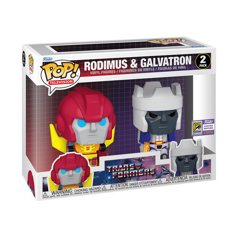 Pop! Rodimus & Galvatron - 2 Pack [SDCC], , hi-res view 2